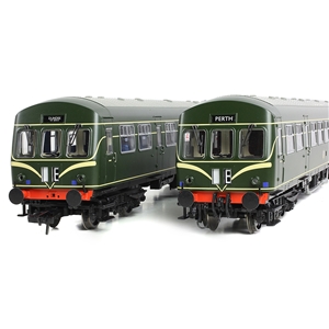 32-285A Class 101 2-Car DMU BR Green (Speed Whiskers) -5
