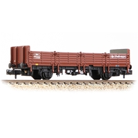 BR OBA Open Wagon Low Ends BR Freight Brown (Railfreight)