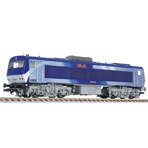 Diesel Locomotive DE2500 Silver / Blue