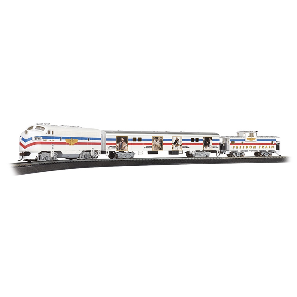 Norman Rockwell "Freedom Train" Train Set