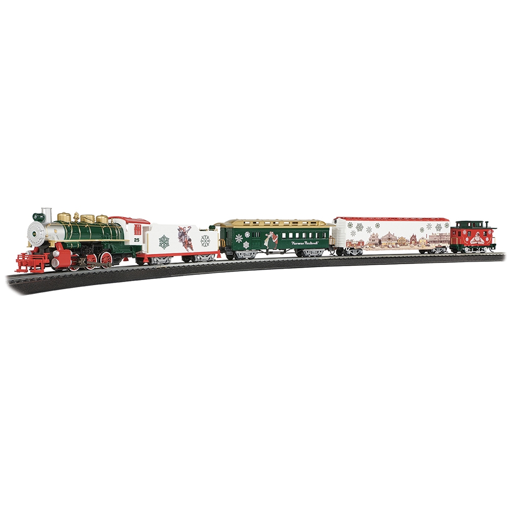 thumbnail image 2 of Bachmann N Scale Spirit Of Christmas Passenger Train Set | Santa | BAC24017 NEW 2 of 6