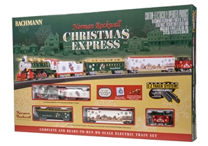 Norman Rockwell "Christmas Express" Train Set