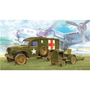 US Army WWII Ambulance & Towing Tractor