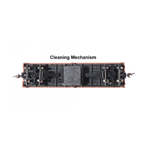 Track Cleaning 40' Box Car - Western Pacific™ #19522 - Silver (Feath