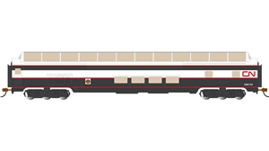85' Full Dome - Canadian National #119 - Business Train