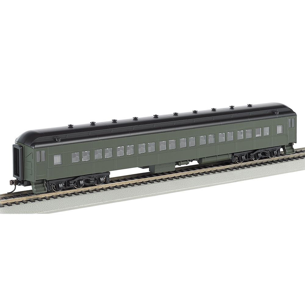 72' Heavyweight Coach - Painted Unlettered - Pullman Green