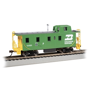 Streamlined Caboose with Offset Cupola - Burlington Northern #10420