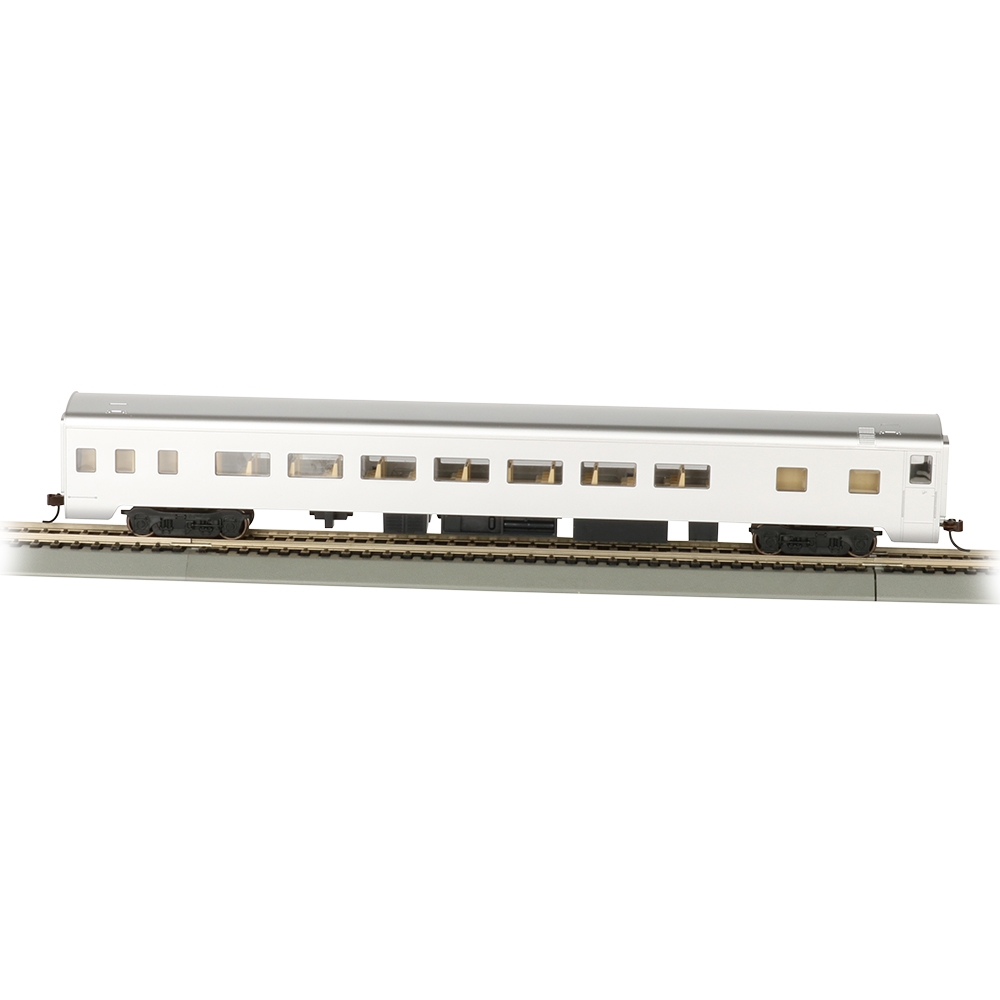 85' Smooth-Side Coach - Painted, Unlettered Aluminium