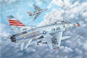 US Air Force F-100C Super Sabre Fighter Aircraft
