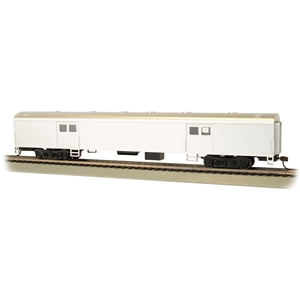 72' Smooth-Side Baggage Car - Painted, Unlettered - Aluminium