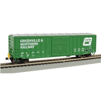 50' Braced Box Car - Greenville & Northern Railway