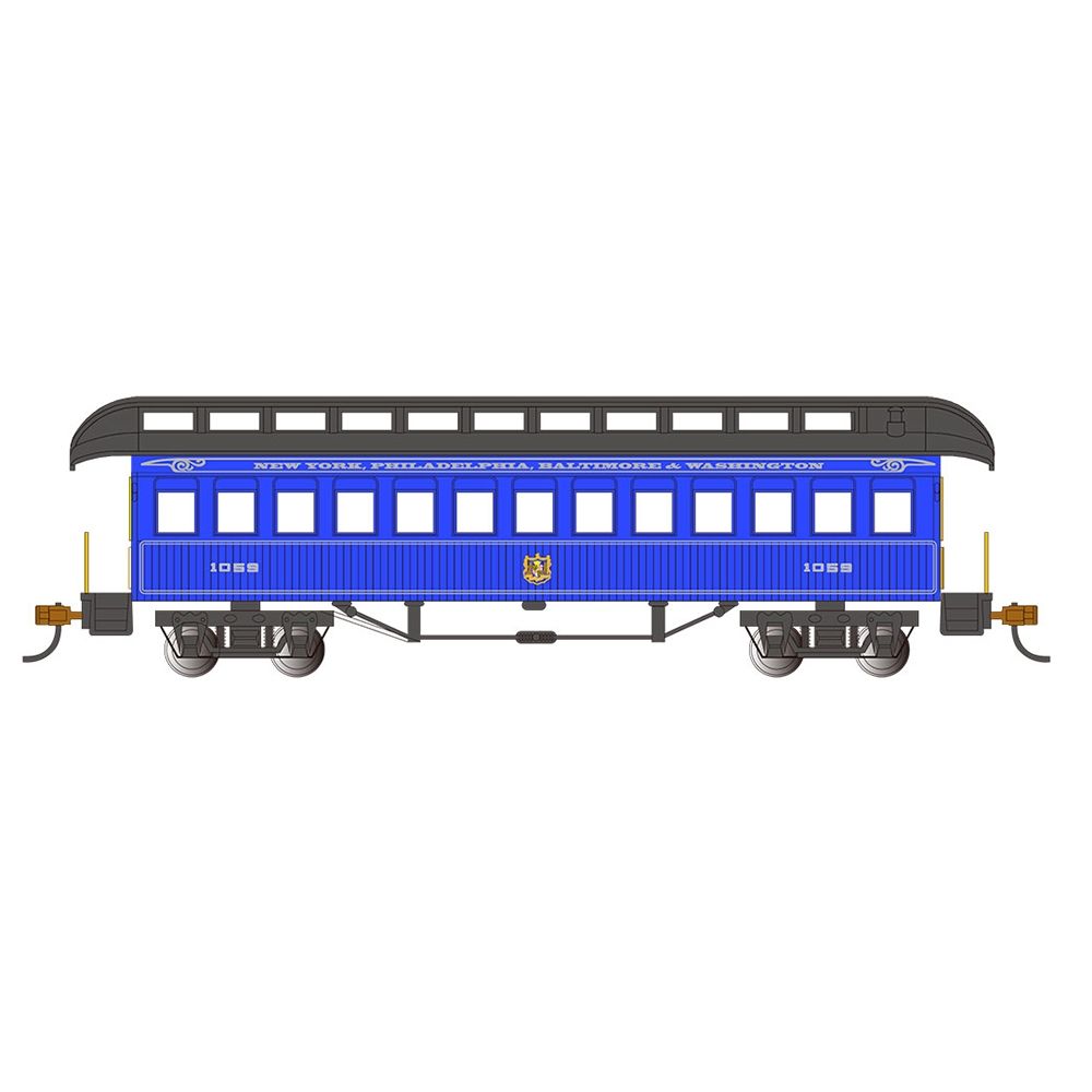 Old Time Coach Clerestory Roof - Coach - B&O Royal Blue