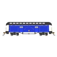 Old Time Coach Clerestory Roof - Baggage - B&O Royal Blue