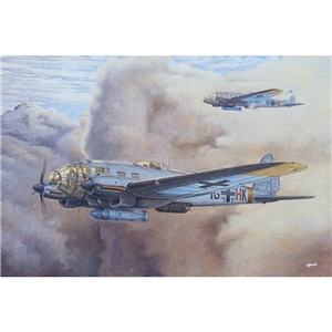 German Air Force Heinkel He 111 H-16/H-20 Medium Bomber Aircraft