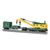 250-Ton Steam Crane & Boom Tender - Reading (Green Yellow)