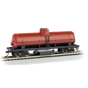 Track Cleaning Tank Car - Oxide Red Unlettered