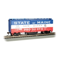 Track Cleaning 40' Box Car - New Haven #45062 (State Of Maine)
