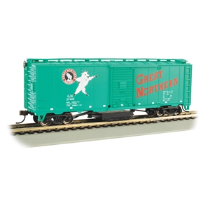 Track Cleaning 40' Box Car - Great Northern #27429 - Glacier Green