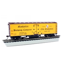 Track Cleaning 40' Wood-Side Reefer - Manhattan Brewing Co. #9900
