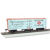 Track Cleaning 40' Wood-Side Reefer - Openheimer Casing Co. #8004