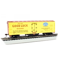 Track Cleaning 40' Wood-Side Reefer - Jelke Good Luck Margarine #10812