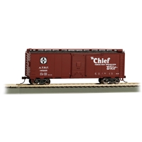 40' Santa Fe Map Box Car - Chief