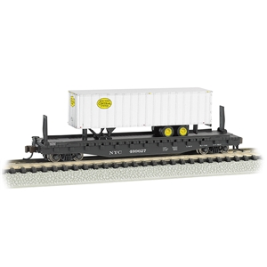52'6' Flat Car - NYC with New York Central Trailer
