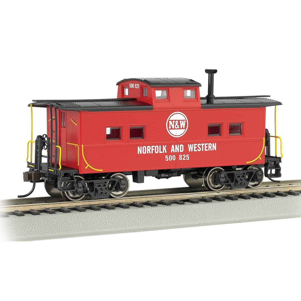 Northeast Steel Caboose - Norfolk & Western Red #500825