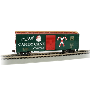 PS1 40' Box Car - Claus Candy Cane Co.
