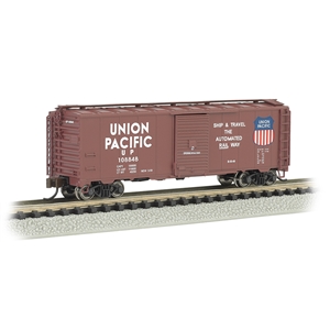 AAR 40' Steel Box Car - Union Pacific Automated Railway