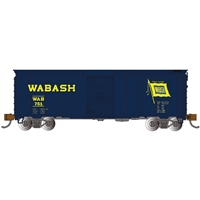 AAR 40' Steel Box Car - Wabash (Blue)