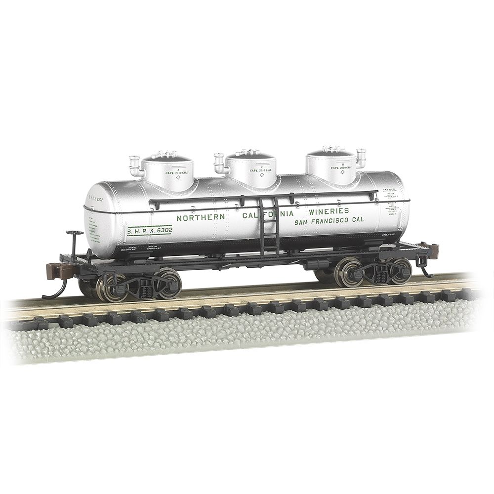 3-Dome Tank Car - Northern California Wineries