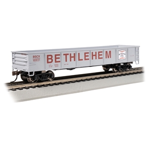 40' Gondola - Bethlehem Steel #46631 - Grey