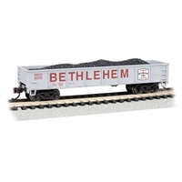 40' Gondola - Bethlehem Steel #46636 - Grey