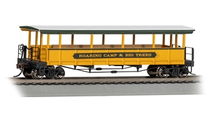 17402 Open-Sided Excursion Car - W/O Seats - Roaring Camp And Big Trees