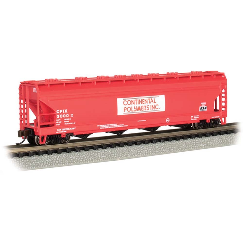 ACF 56' 4-Bay Center-Flow Hopper - Continental Polymers #3000
