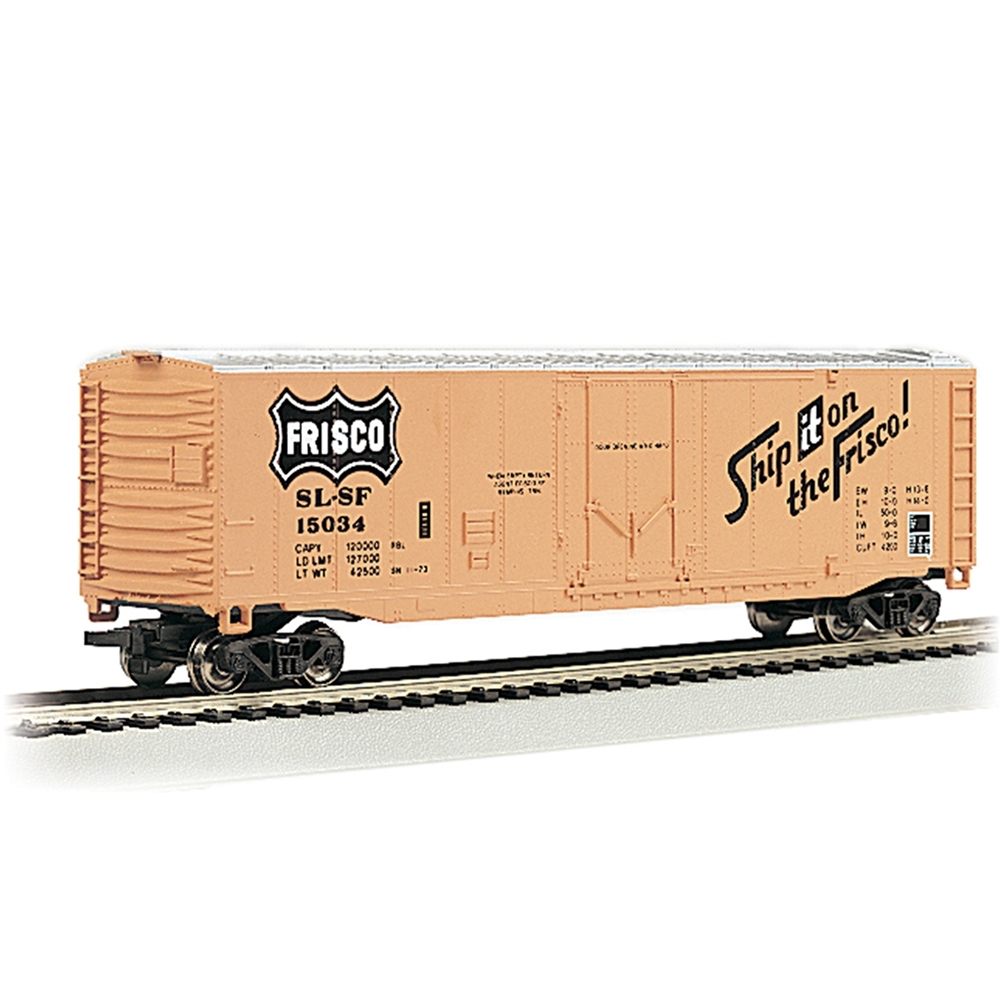 50' Plug-Door Box Car - Frisco