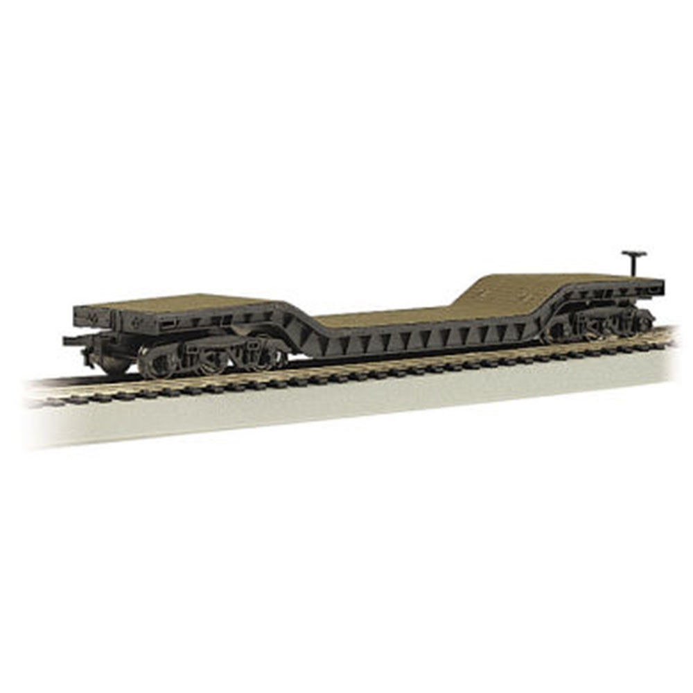 Bachmann Europe plc 52' CentreDepressed Flat Car with No Load