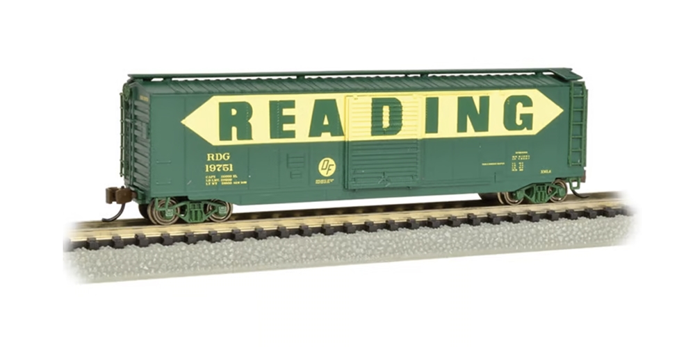 50' Sliding Door Box Car - Reading