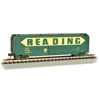 50' Sliding Door Box Car - Reading