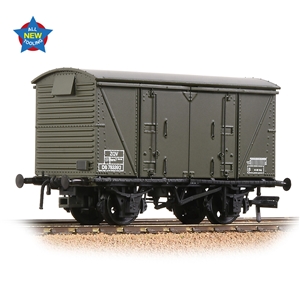 BR 12T 'Vanwide' Ventilated Van BR Departmental Olive Green