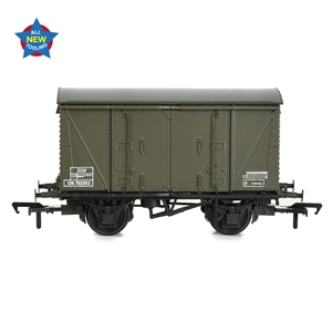 BR 12T 'Vanwide' Ventilated Van BR Departmental Olive Green