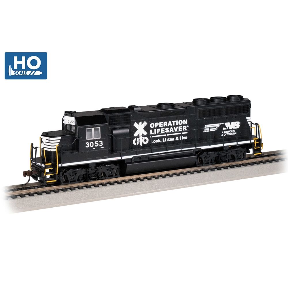 EMD GP40 - Norfolk Southern Op Lifesaver#3053 (With DB)