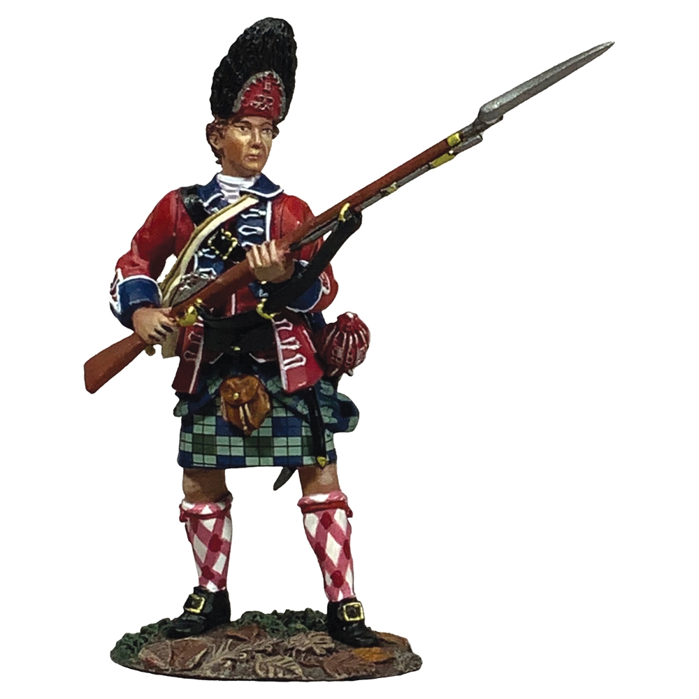 42nd Foot Royal Highland Reg Grenadier Stand'g Defend'g, No 1, 1758-63