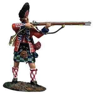 42nd Foot Royal Highland Reg Grenadier Standing Firing, No 2, 1758-63