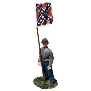 Confederate Artillery Guidon - Single figure in box