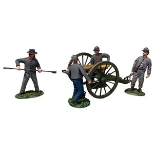 "Give 'Em Cannister!" Confederate 12Lb Napoleon and Crew - 5 pc set