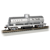 Track Cleaning Tank Car - Rio Grande Water #X-2905 - Silver