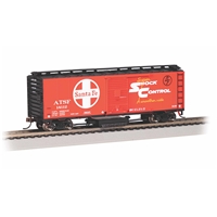 Track Cleaning 40' Box Car - Santa Fe #14112 (Shock Control)