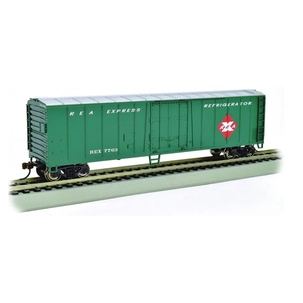 50' Steel Reefer - Railway Express #7763